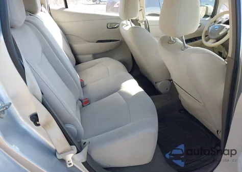 2012 Nissan Leaf Sl z USA, uszkodzony, nr VIN JN1AZ0CP8CT021137